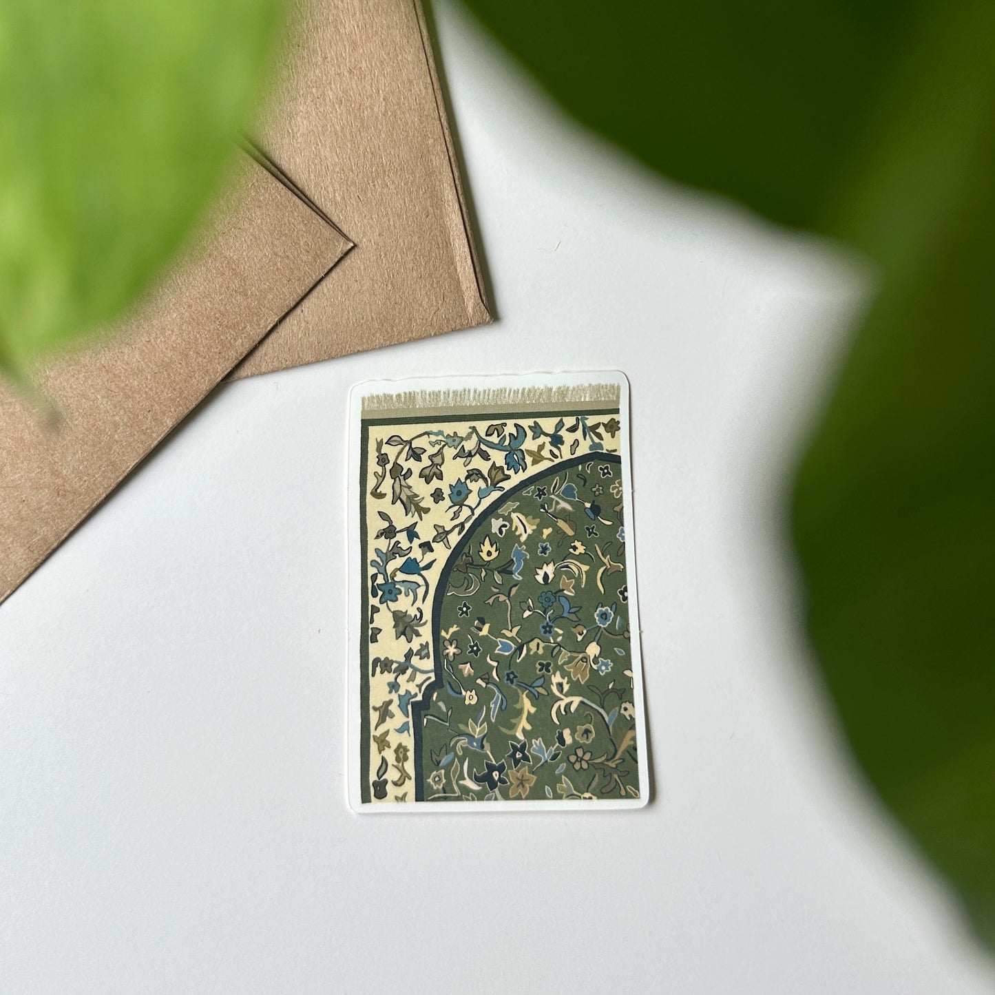 rawdah rug corner sticker