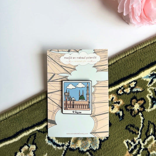 masjid an-nabawi polaroid pin