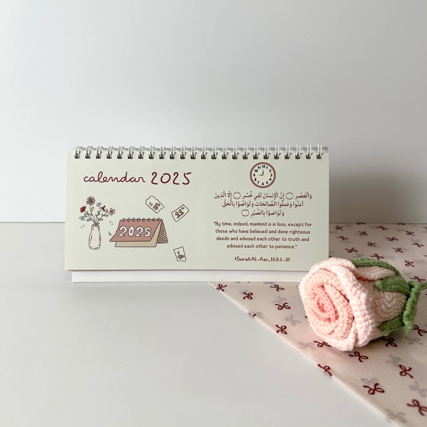 desk calendar 2025