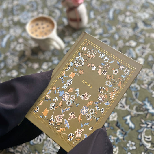 green rawdah notebook