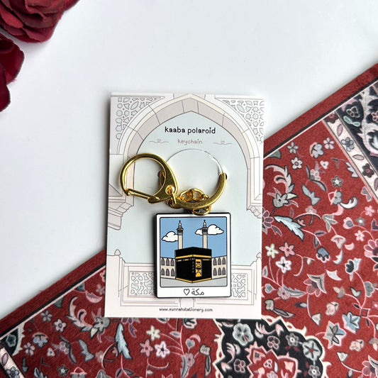 kaaba polaroid keychain
