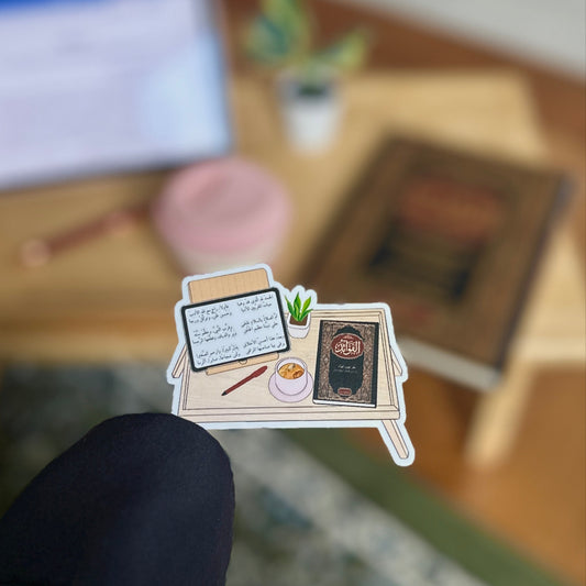 study desk sticker