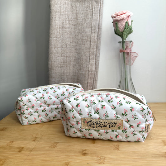 floral pencil case